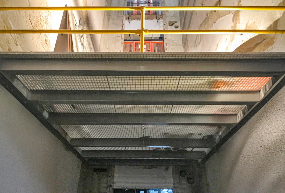 GRP Grating Riser Flooring | Grating Riser Installation