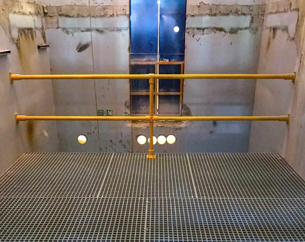 GRP Grating Riser Flooring | Grating Riser Installation
