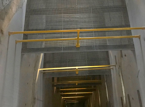 Gr Riser Rigiduct GRP Grating Riser Flooring | Grating Riser Installation