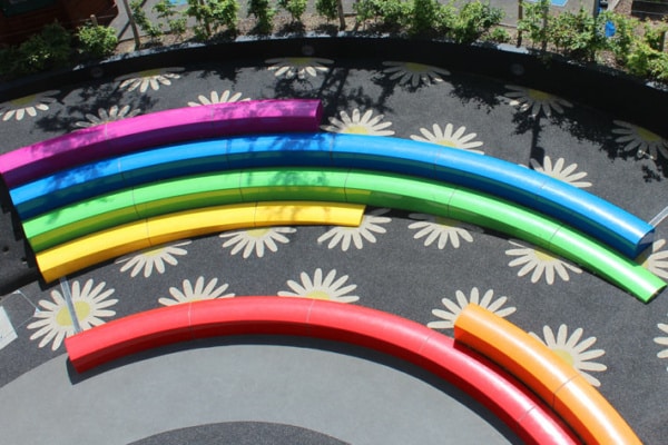 Amphitheatre Seating at Emmanuel C of E Primary School