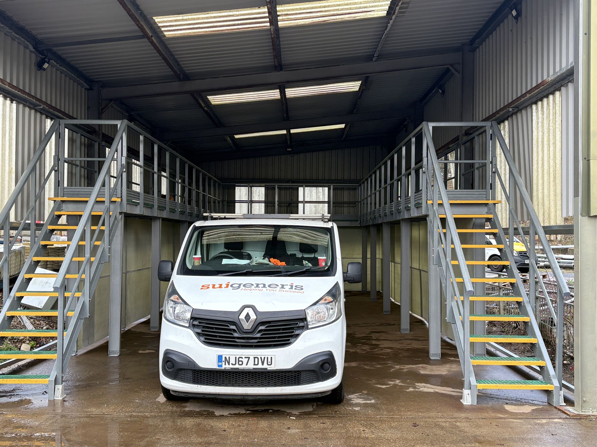 GRP Wash Down Stations and Access Platforms for Ringway